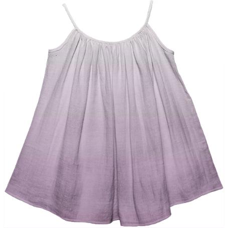 Light to dark mauve girl s dress