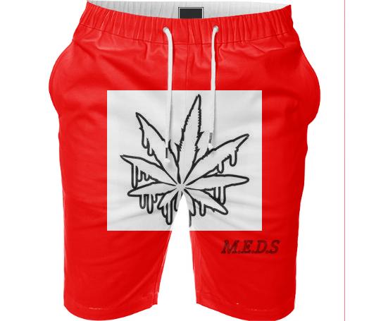M E D S MJ Leaf Shorts