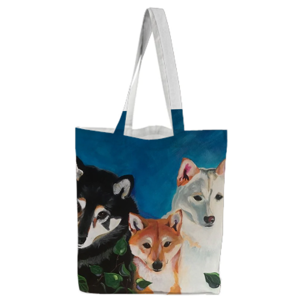 Shiba family  tote