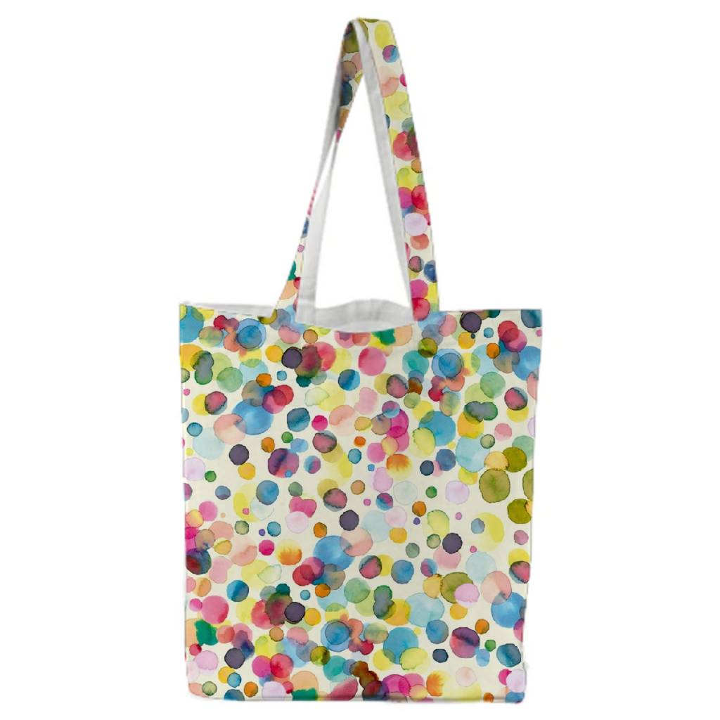 Watercolor Colorful Dots