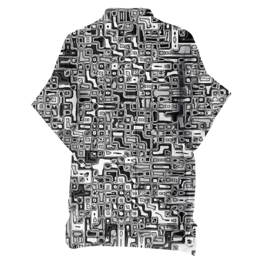 squared white black
