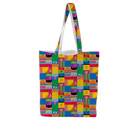 Sesame Workshop 50th Anniversary Tote Bag