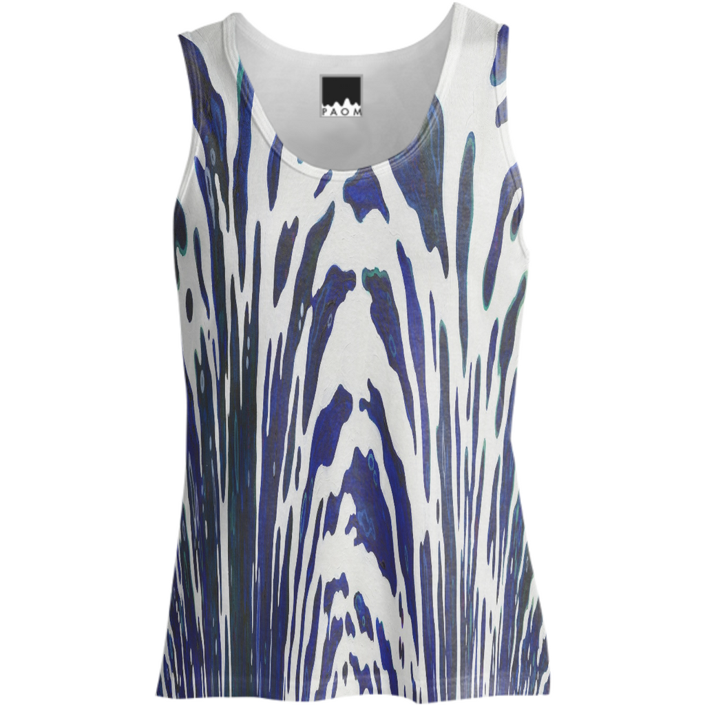 Blue Zebra Juul Tank Top