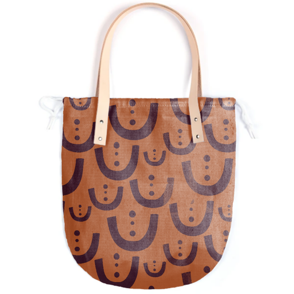 cradled tote