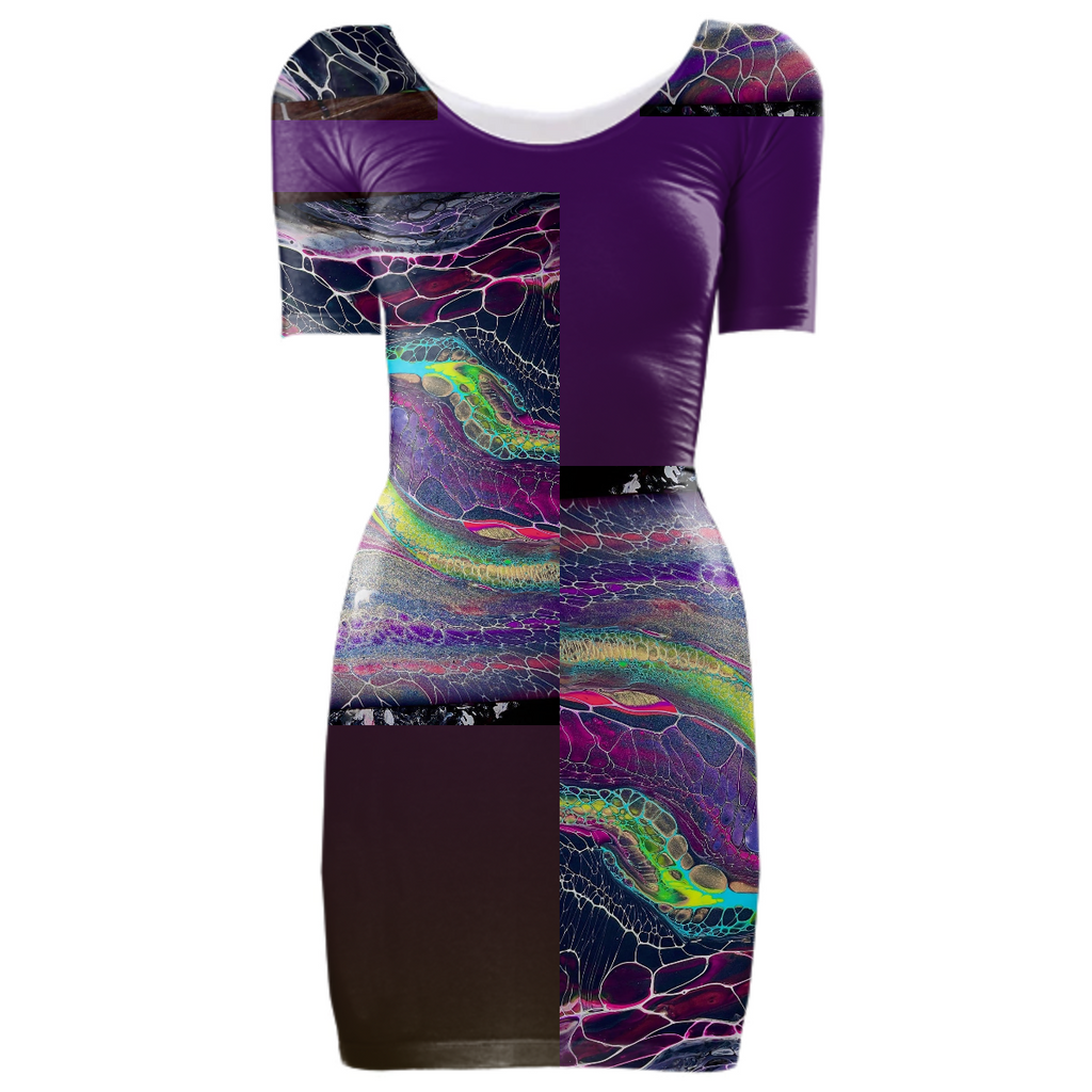 Night Crawler Body Con Dress