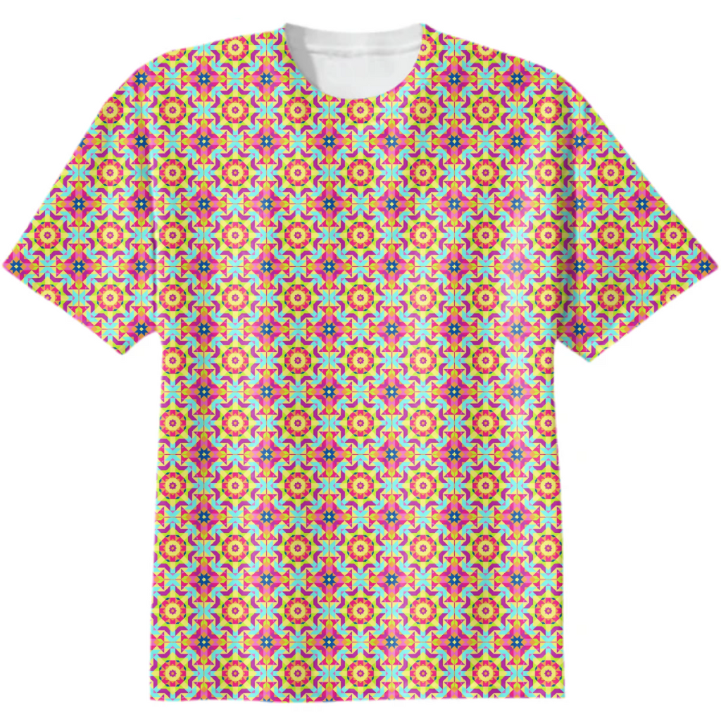 Neon Pattern T-shirt #2