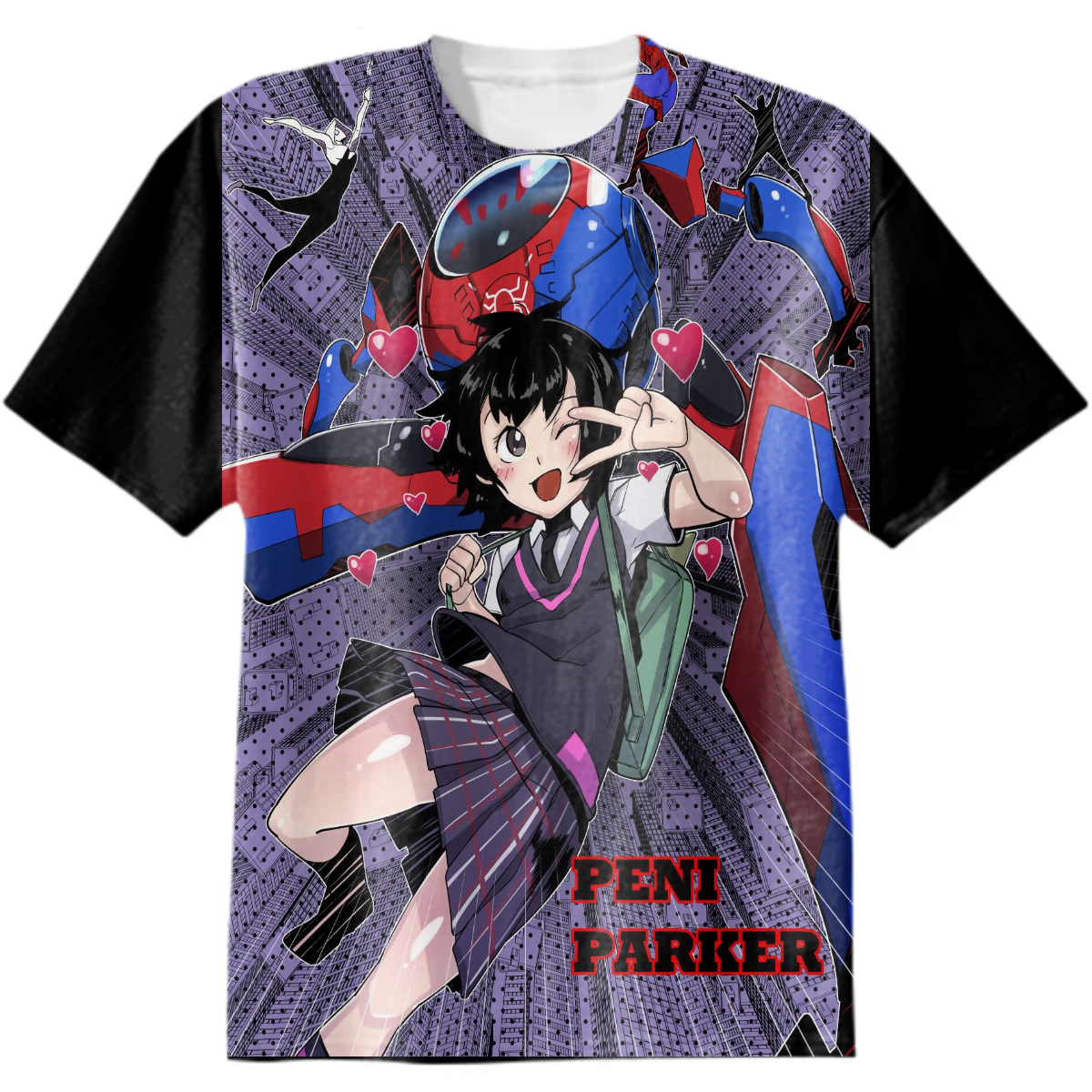 Peni Parker Spider Man Into The Spider Verse T Shirt. – PAOM