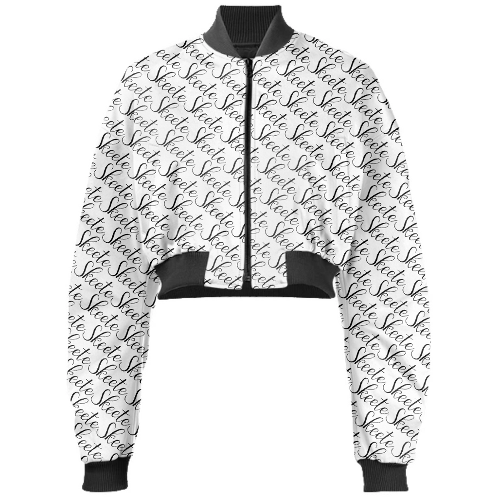 Skeete Cropped-bomber Jacket