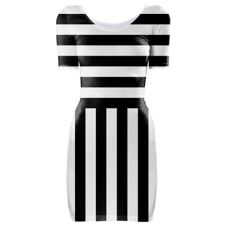Stripes Inspired by Valentino Dress