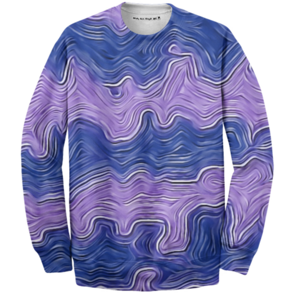 blue and purple