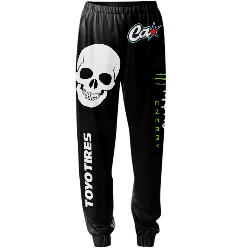 Sweatpant stylized as a Motorsport equipment