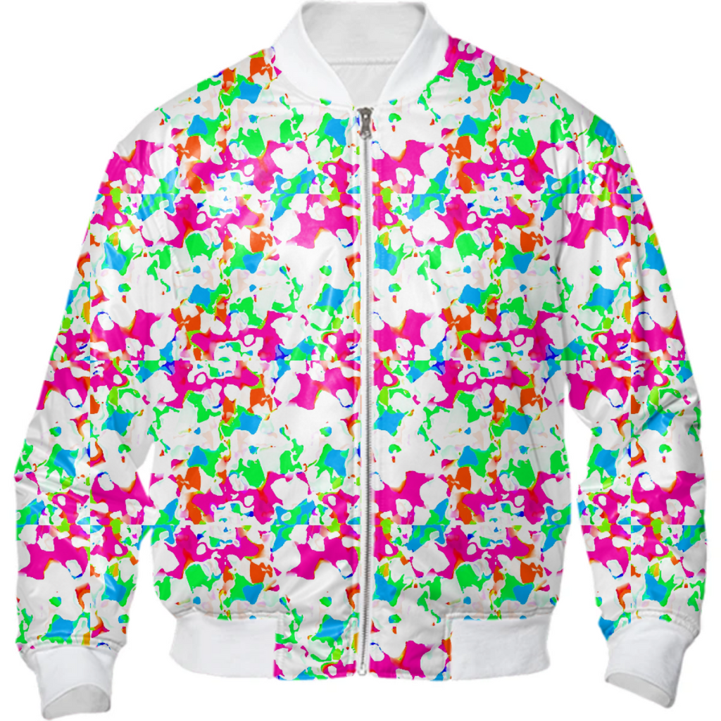 Vibrant Multicolored Abstract Print