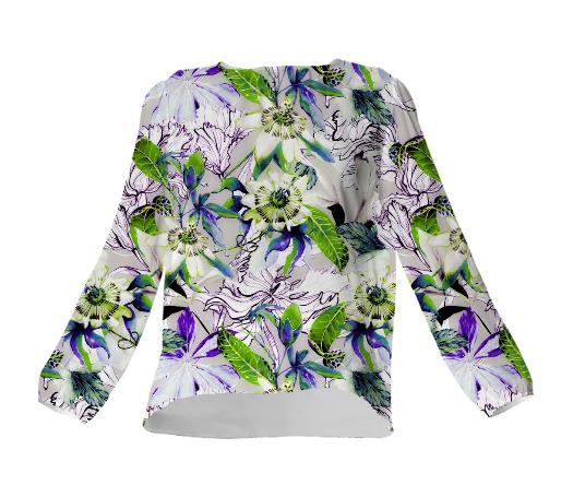 Abstract floral tropical