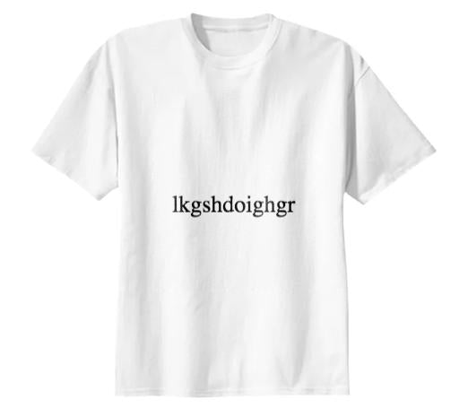 Placed Cotton T shirt