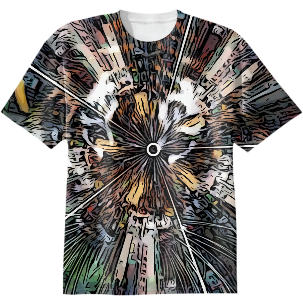 Tiger fury abstraction