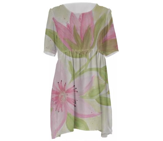 Pink And Moss green