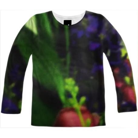 Abstract Bouquet Long Sleeve Tee