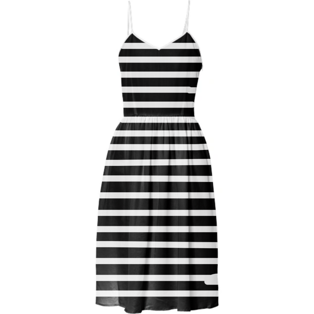 Black And White Summer(Summer Dress)