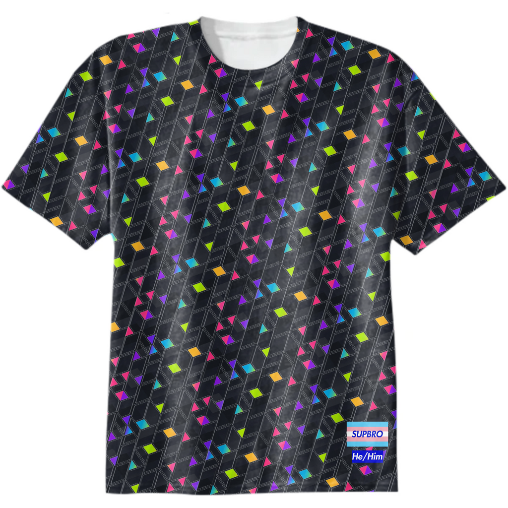 GEOMETRIC T SHIRT DIAMOND