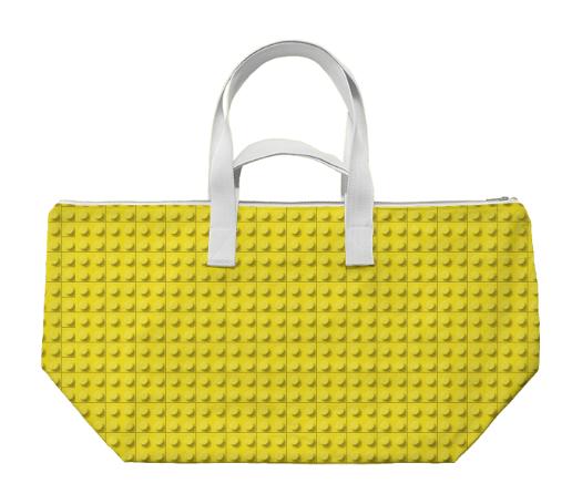 Yellow Lego Bag