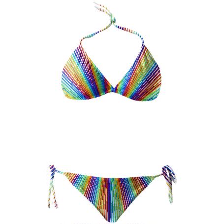 Rainbow Rays Bikini