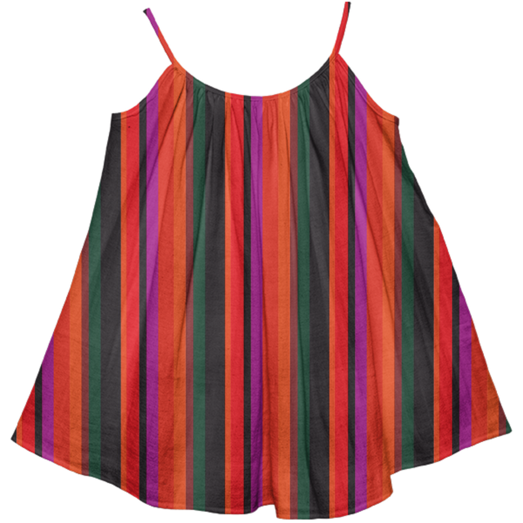 Wonderland Stripe little dress