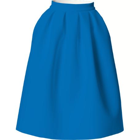 Billiards Blue Skirt
