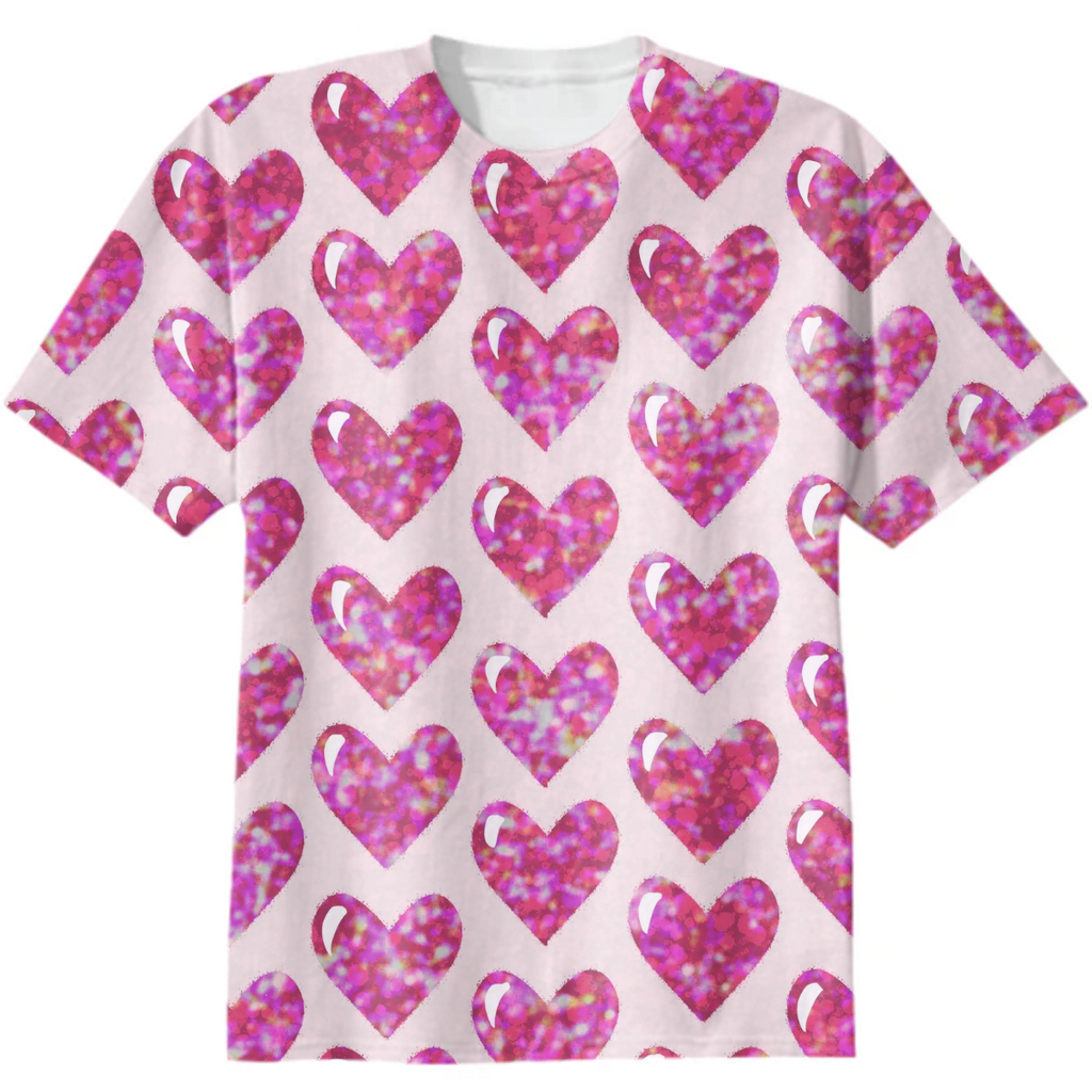 Pink Bright Hearts