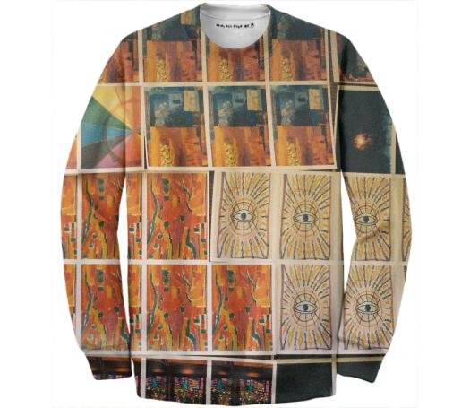 Kaleidoscopic Soul Cotton Sweatshirt