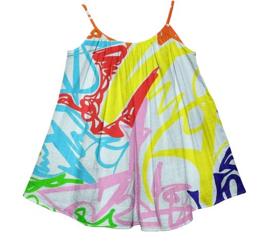 Squiggle PARTY Kid s Tent Dress