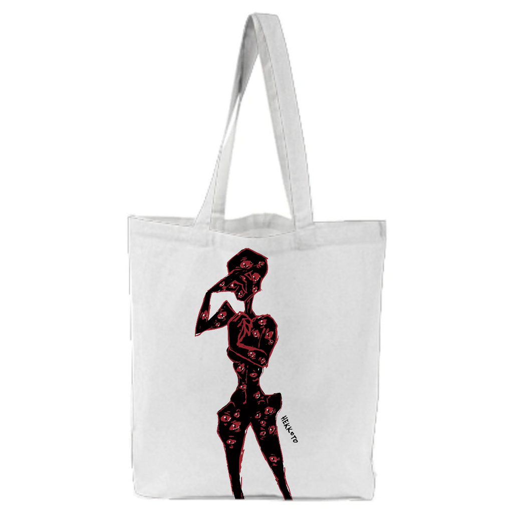 Eyes on me demon many eyes tote bag