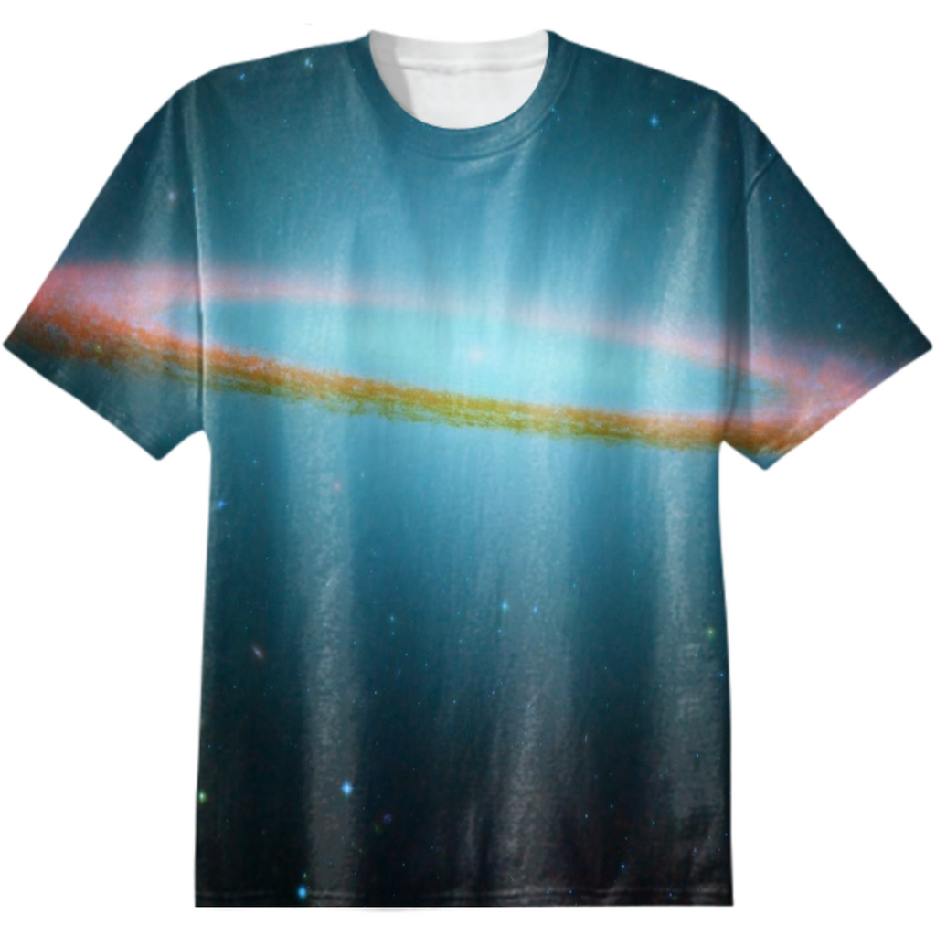 Space Photo, Sombrero Galaxy, infrared light