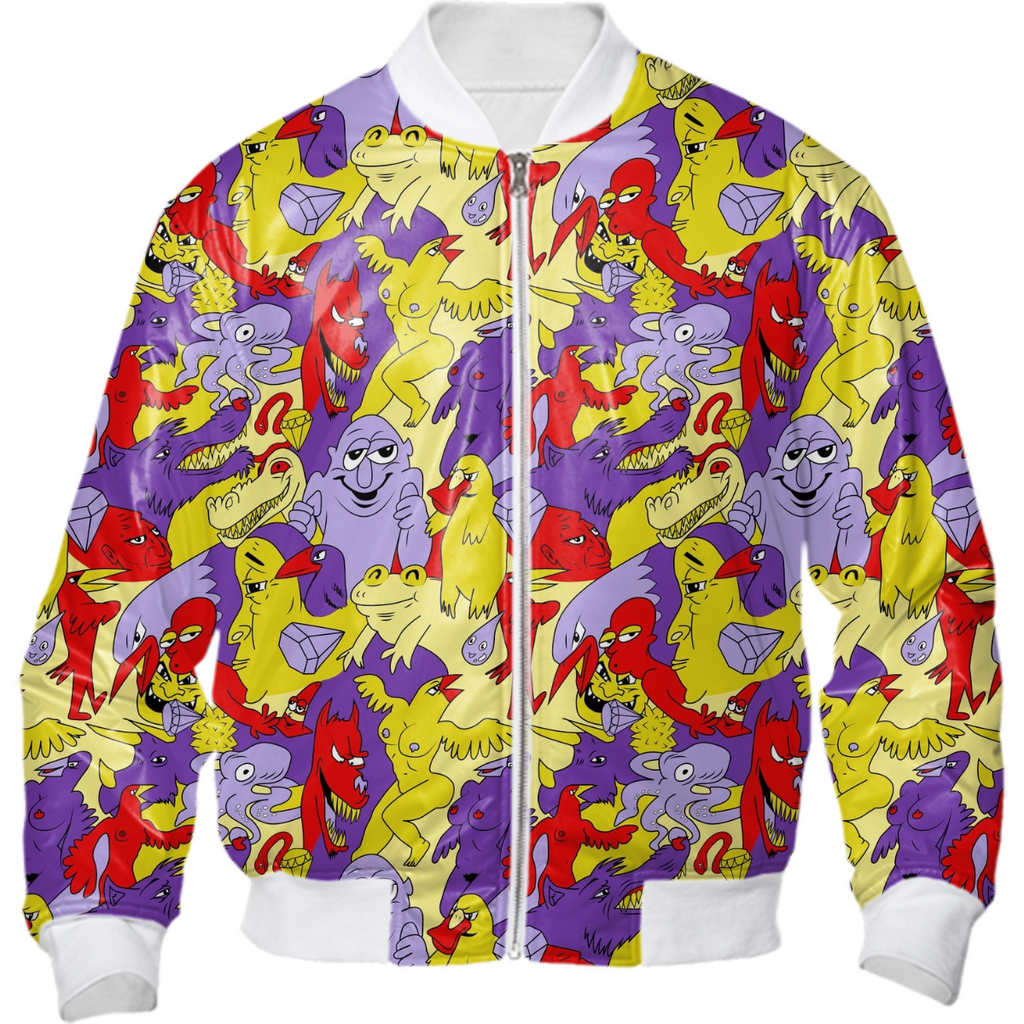 Bright Topless Bird Party