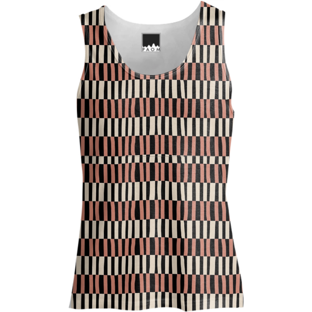 Retro Striped Tanktop Women