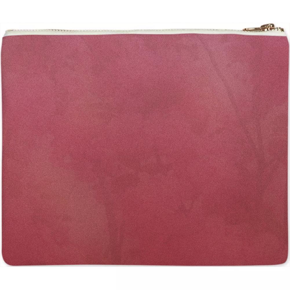 Pink Cherry Blossom Natural Gradient Clutch