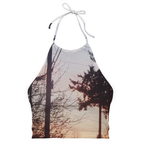 Sunset Halter Top