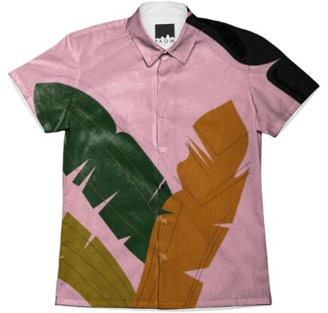 Luxury BLUSE BANANA LEAVES WILD