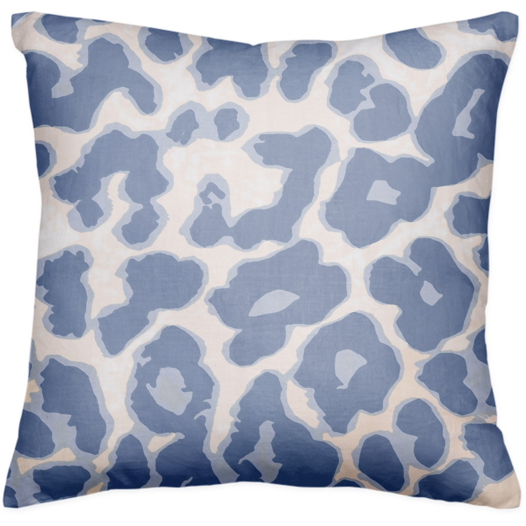 Blue Animal Print Juul Pillow