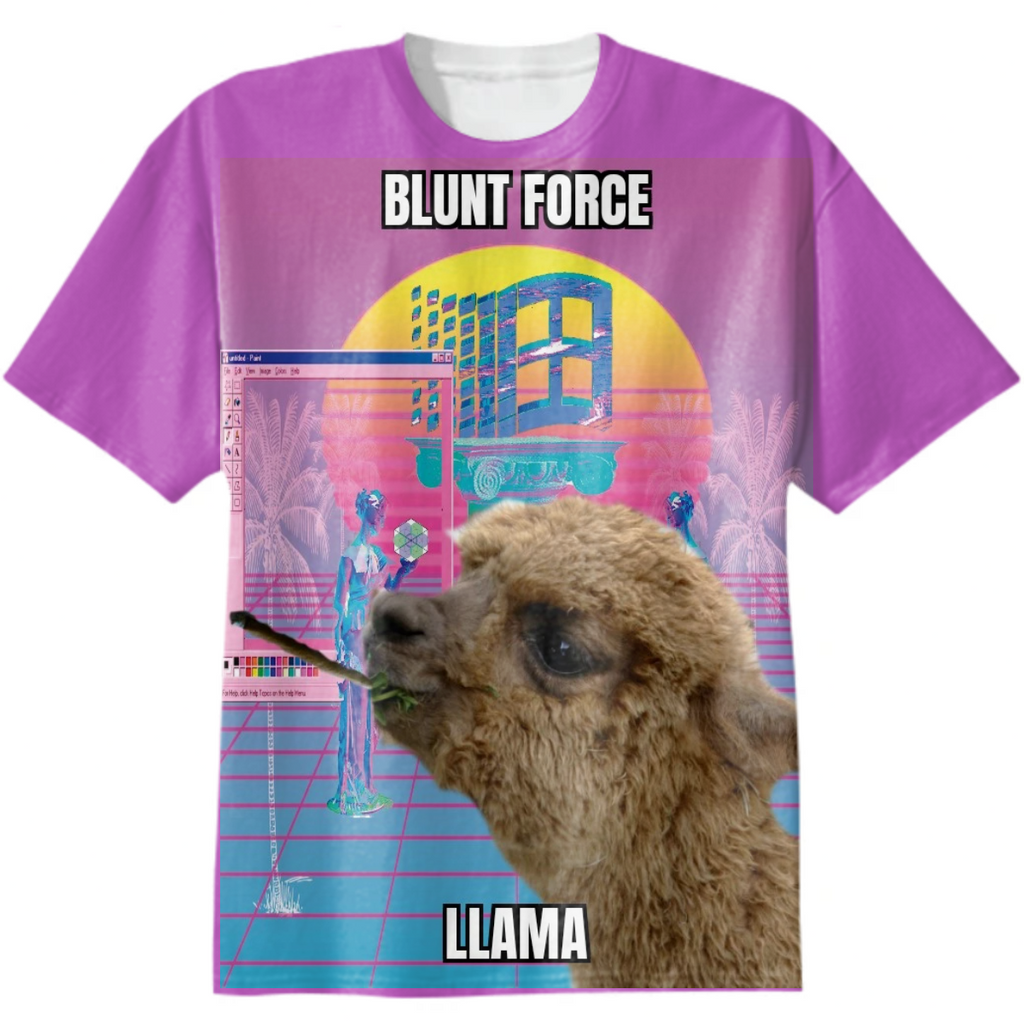 BLUNT FORCE LLAMA T SHIRT