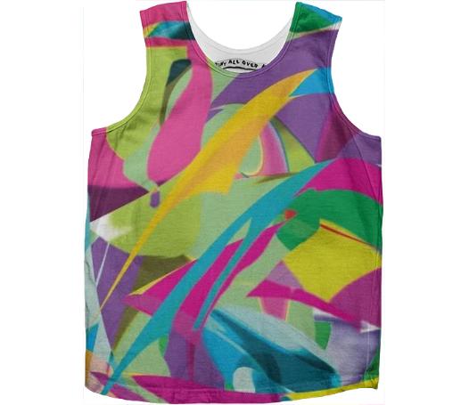 Play with colour kids tank top