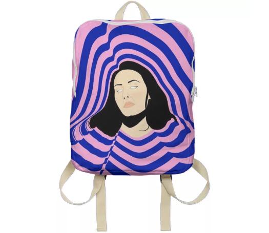 Comic girl backpack
