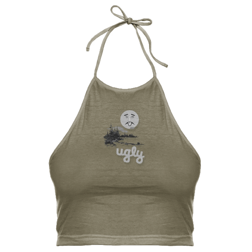 UGLY OP HALTER TOP