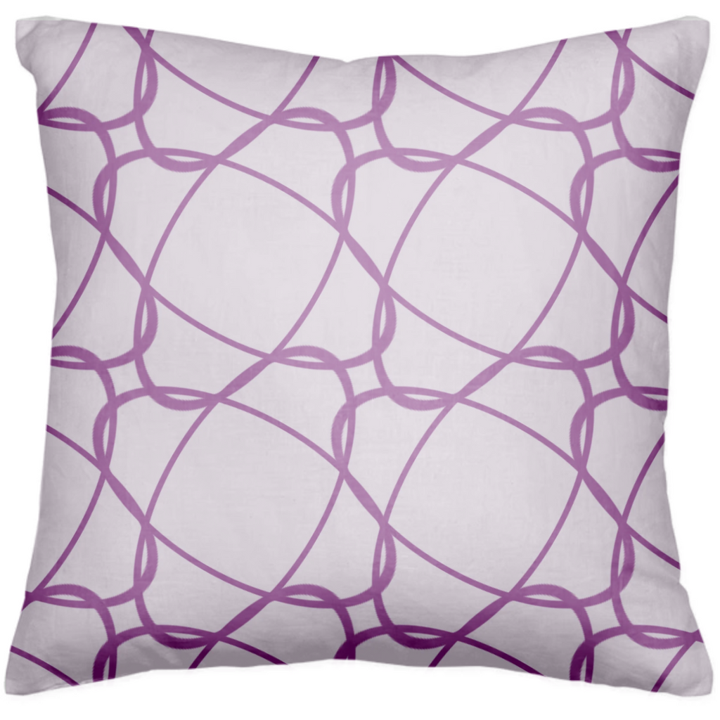 Oval pattern pillow