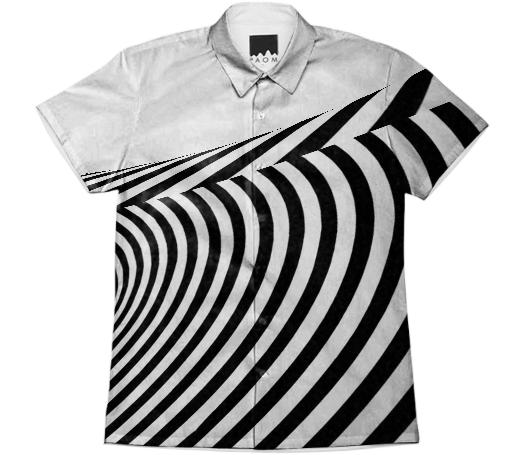 Optical illusion Short Sleeve Workshirt 1