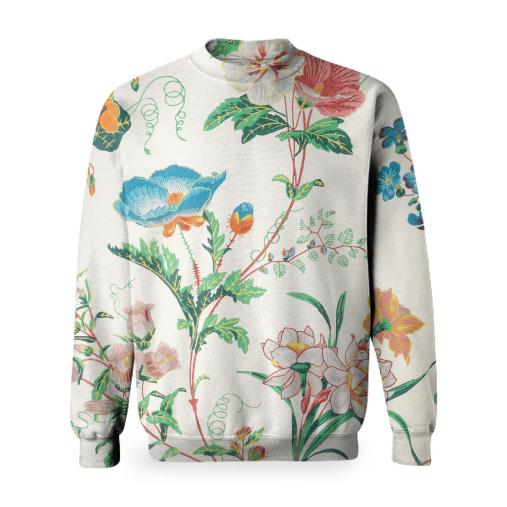 Floral sweatshirt