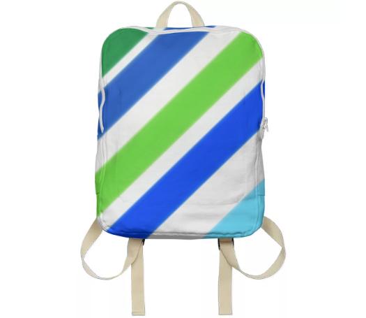 Bold Stripe Boys Schoolbag
