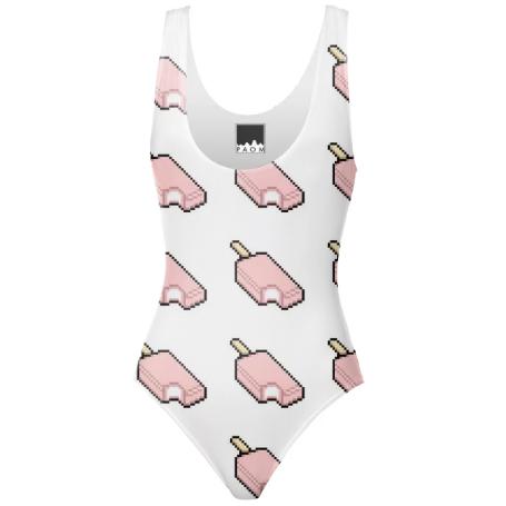 Pink Ice Cream One Piece