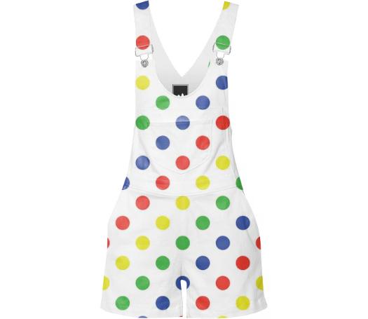 Polka Dot Shorteralls