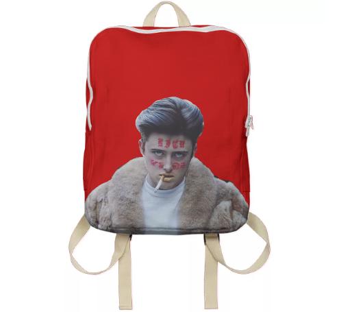 walt red backpack