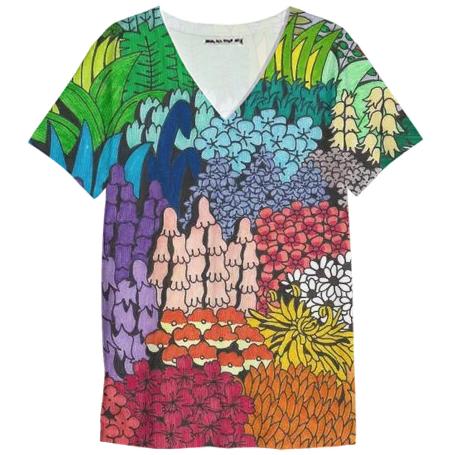 Study of Terrestrial and Marine Environments V Neck Shirt